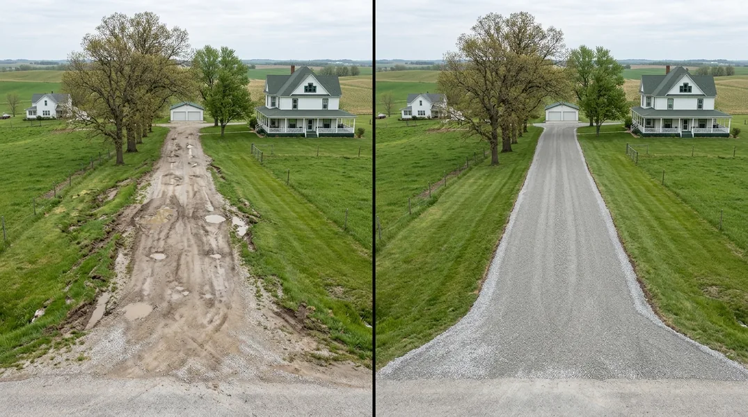 Steep Bluff Driveway Drainage in St. Joseph: Solutions That Actually Work