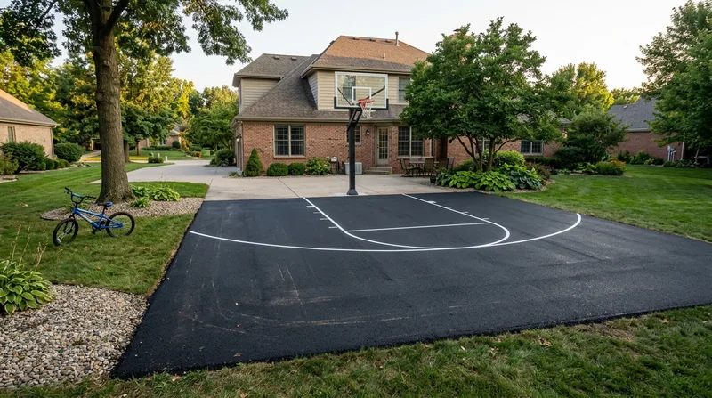 Sports Court & Path Paving St. Joseph