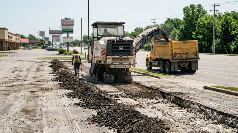 Asphalt Milling & Removal St. Joseph