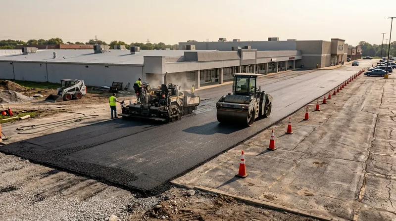 Parking Lot Paving & Construction St. Joseph